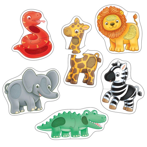 Orchard Toys - Match & Feel Puzzle- 2pc Orchard Toys - Match & Feel Puzzle- 2pc