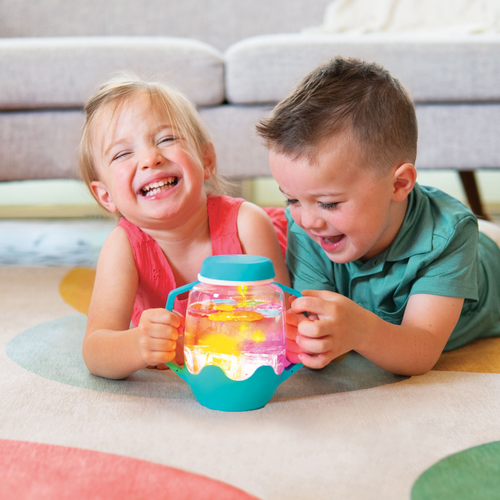 Glo Pals Sensory Play Jar - Blue Glo Pals Sensory Play Jar - Blue