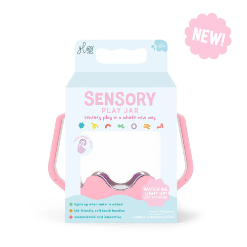 Glo Pals Sensory Play Jar - Pink Glo Pals Sensory Play Jar - Pink