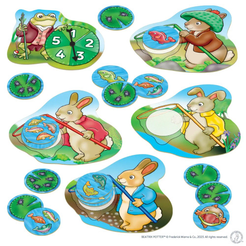 Orchard - Peter Rabbit - Fish and Count Game Orchard - Peter Rabbit - Fish and Count Game