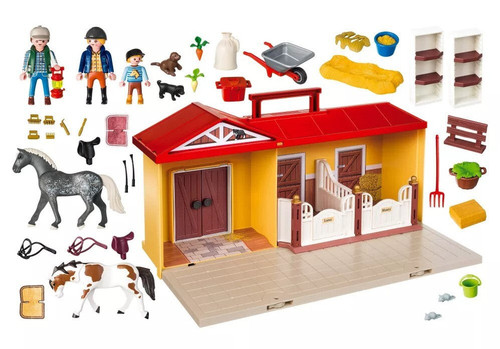 Playmobil Country - Take along Horse Centre 71393**minor box damage** Playmobil Country - Take along Horse Centre 71393**minor box damage**