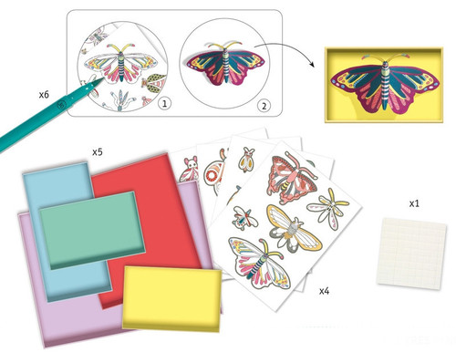 Djeco - Cabinet Of Curiosities Felt Tips Djeco - Cabinet Of Curiosities Felt Tips