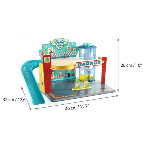 Djeco - Crazy Motors - Crazy Garage Djeco - Crazy Motors - Crazy Garage