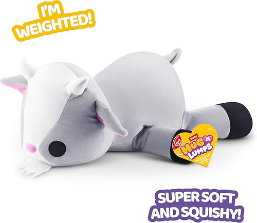 ZURU - Hug-a-Lumps Weighted Plush 1.5kg - Graham the Billy Goat