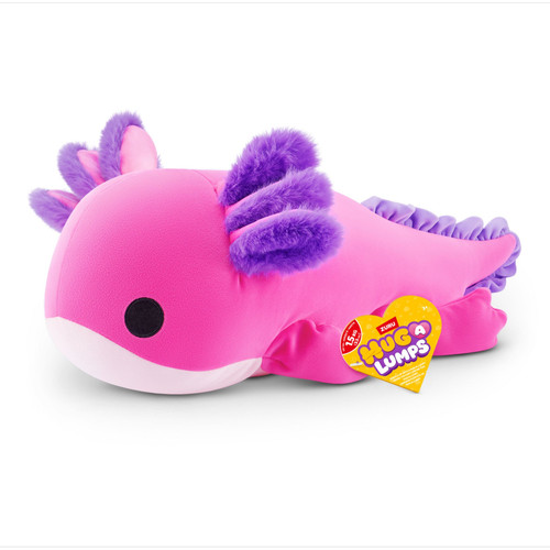 ZURU - Hug-a-Lumps Weighted Plush 1.5kg - Ally the Axolotl
