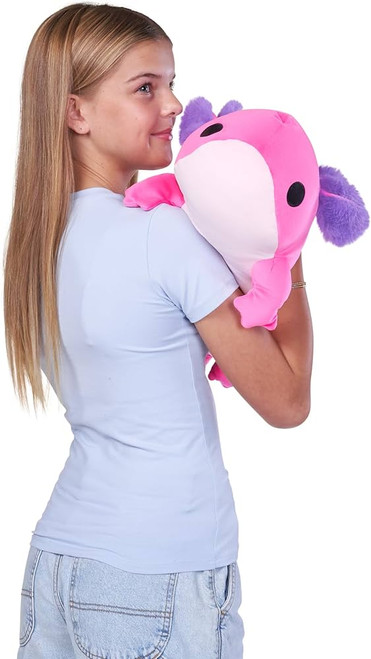 ZURU - Hug-a-Lumps Weighted Plush 1.5kg - Ally the Axolotl