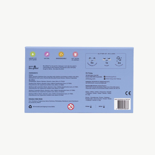 Oh Flossy - Disco Fever Natural Kids Glitter Makeup Set