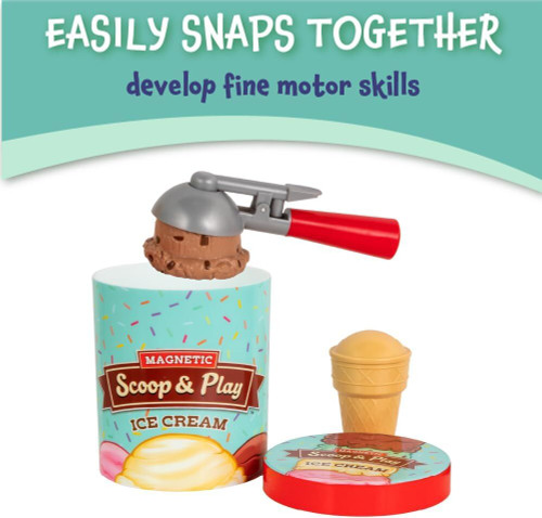 Popular Playthings - Magnetic Scoop & Play Ice Cream