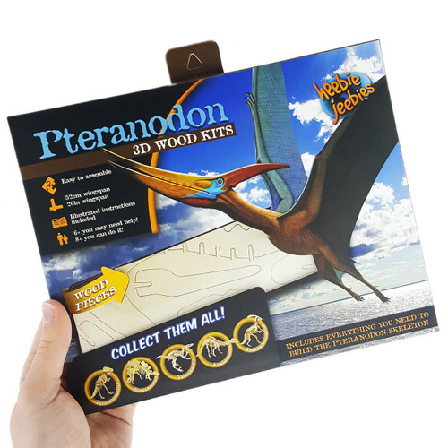 Heebie Jeebies - 3D Wooden Pteranodon Model Kit