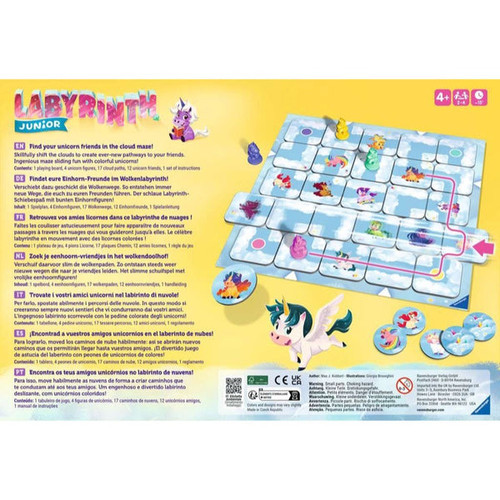 Ravensburger - Unicorn Junior Labyrinth Game