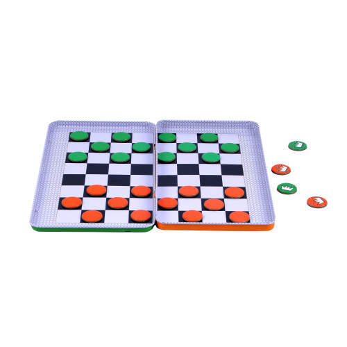 The Purple Cow - Magnetic Travel Game - Magnetic Checkers