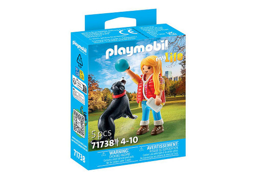 Playmobil My Life - Woman with Mountain Dog 71738