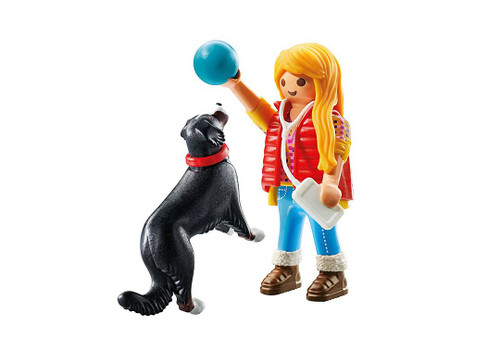 Playmobil My Life - Woman with Mountain Dog 71738