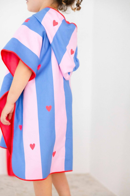 Quut - Hooded Towel - Cherry Red