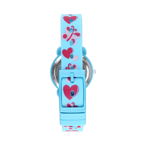 Cactus Time Teacher - Kids Watch - Butterflies and Hearts