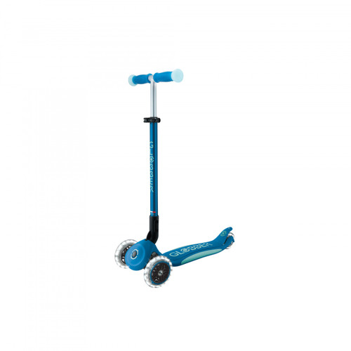 Globber - ELITE LIGHTS GLOW Scooter - Deep Blue
