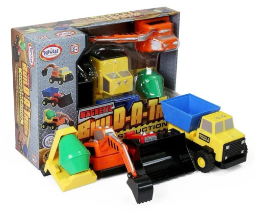 Popular Playthings - Magnetic Build a Truck