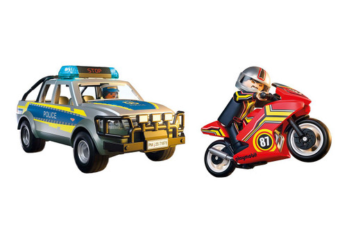 Playmobil City Action - Police Chase with Pick-Up Truck 71875