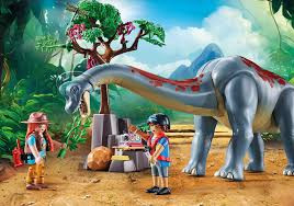 Playmobil Dinos - Brachiosaurus with Hovercraft 71819