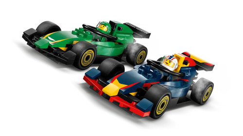 LEGO® City - F1® Truck with RB20 & AMR24 F1® Cars  60445 **Minor Box Damage**