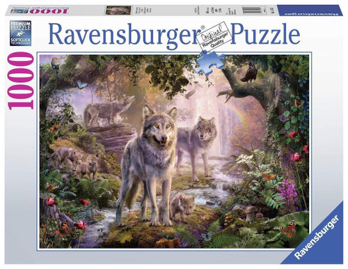 Ravensburger 1000pc - Summer Wolves **Faded Packaging**