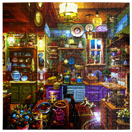 eeBoo 1000pc - Midnight Kitchen Puzzle
