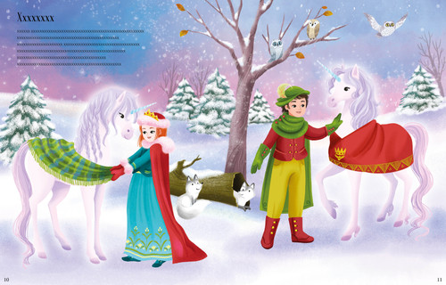 Usborne - Sticker Dolly Dressing - Unicorn Princesses