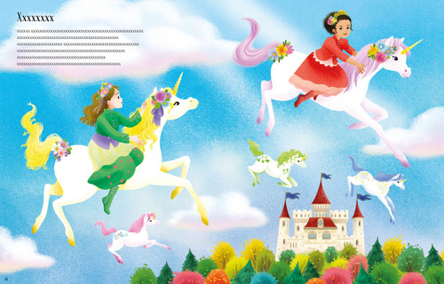 Usborne - Sticker Dolly Dressing - Unicorn Princesses