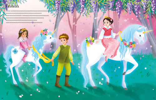 Usborne - Sticker Dolly Dressing - Unicorn Princesses