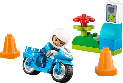 LEGO® DUPLO® - Blue Police Motorcycle 10471