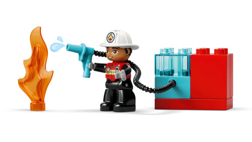 LEGO® DUPLO® - Fire Truck with Hose and Firefighter 10473