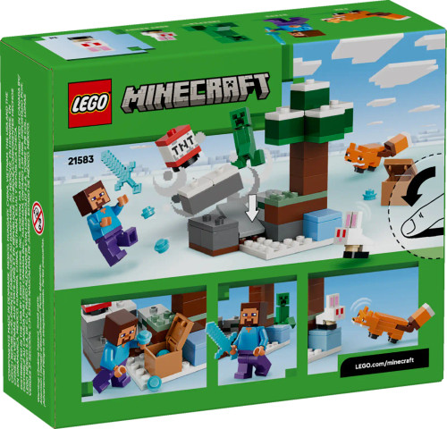LEGO® Minecraft® - Steve's Taiga Adventure 21583