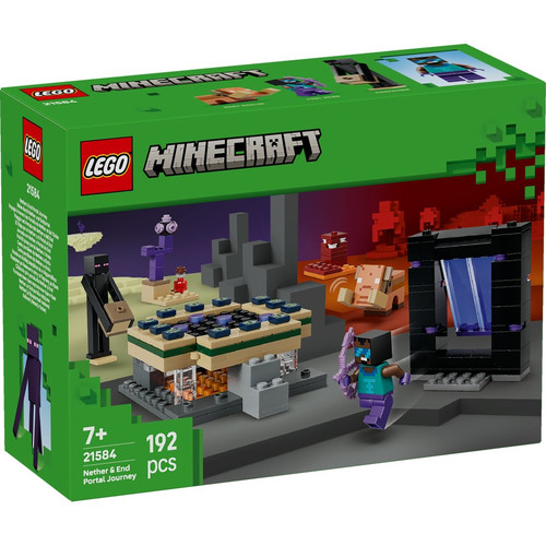 LEGO® Minecraft® - Nether & End Portal Journey 21584