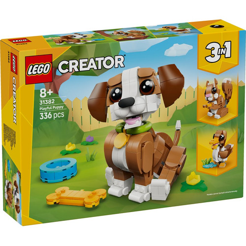 LEGO® Creator 3 in 1 - Cute Animals: Playful Puppy Dog 31382