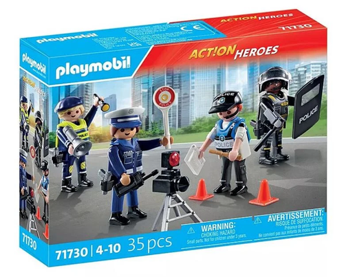 Playmobil - City Action - Police Figures Set | 71730