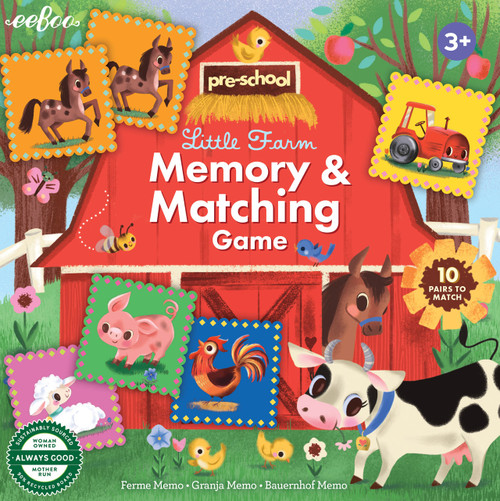 eeBoo - Memory & Matching Game – Little Farm