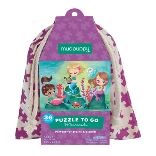 Mudpuppy - Puzzles to Go - Mermaid