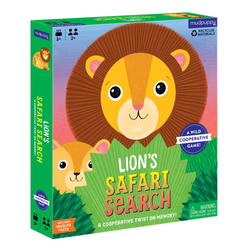 Mudpuppy - Lion's Safari Search Game