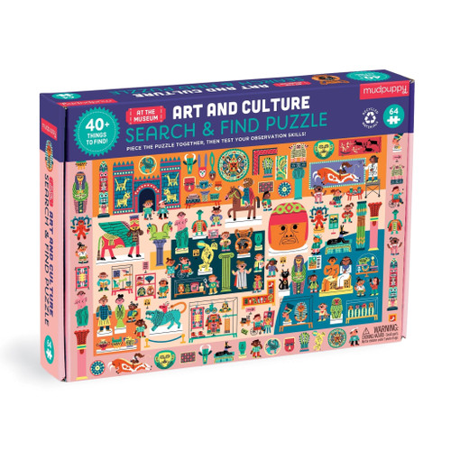 Mudpuppy 64pc - Art & Culture Puzzle