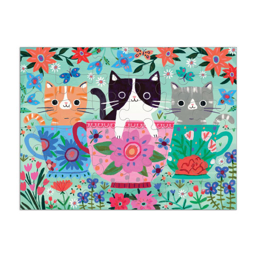 Mudpuppy - 36pc Puzzle to Go - Teacup Kittens
