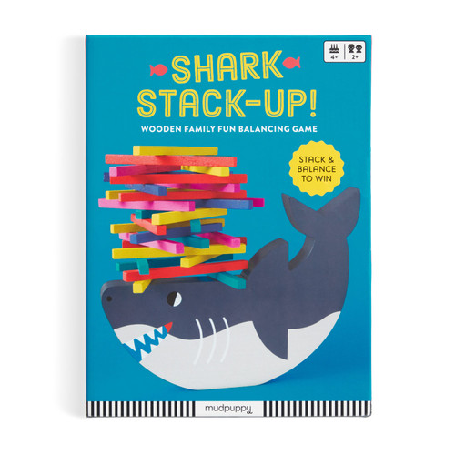 Mudpuppy - Shark Stack-Up! Balancing Game