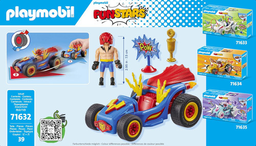 Playmobil Funstars - Racing Wrestler 71632