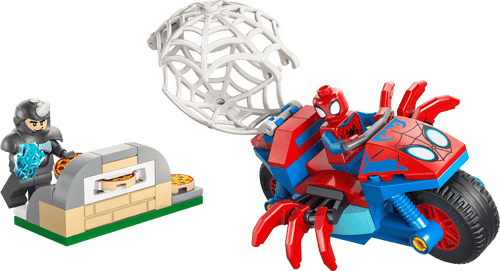 LEGO® Marvel - Spidey on his Motorcycle vs. Rhino 11206