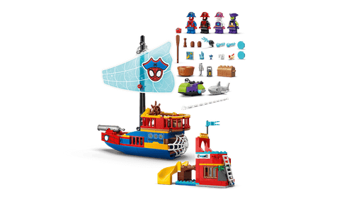 LEGO® Marvel - Team Spidey Pirate Ship 11208