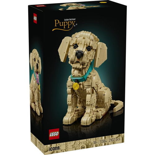 LEGO® ICONS - Golden Retriever Puppy 11384