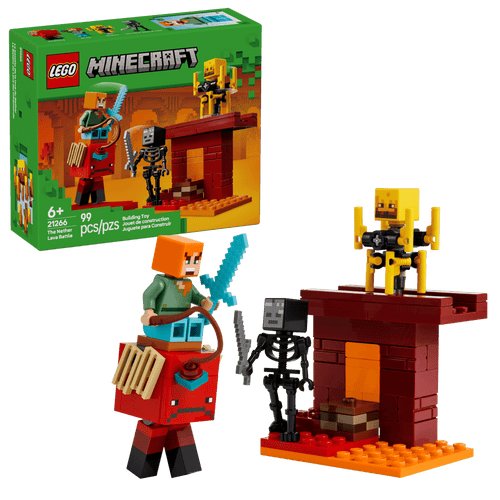 LEGO® Minecraft®- The Nether Lava Battle 21266
