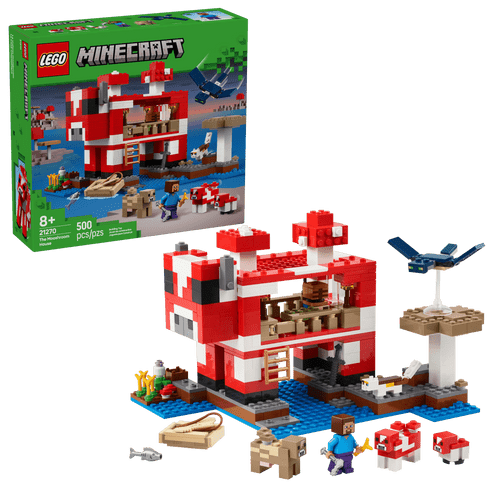 LEGO® Minecraft®- The Mooshroom House 21270