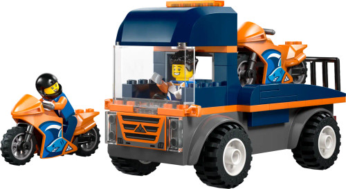 LEGO City - Motorcycle Transporter 60491