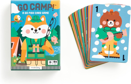 Mudpuppy - Go Camp! A Go Fish Card Game