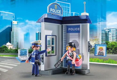 Playmobil - City Action - Police Interrogation Room Starter Pack 71733